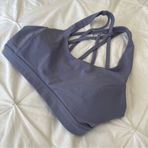 Strappy Purple lululemon Sports Bra Size 6